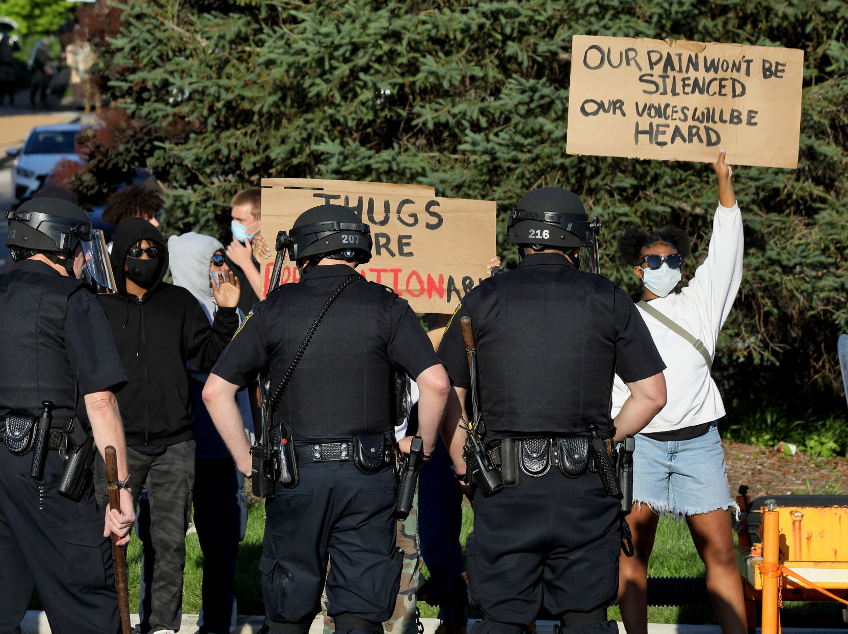 Protests in Richmond Heights